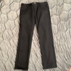 Men’s black merc chinos